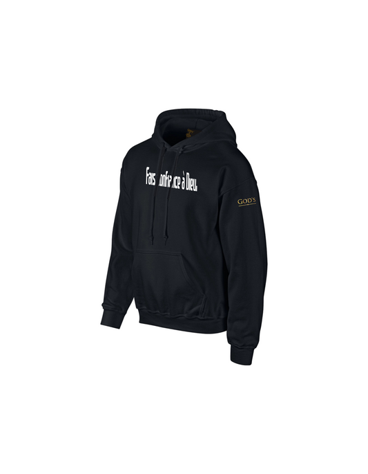 Trust God. Unisex Hoodie (French Edition)