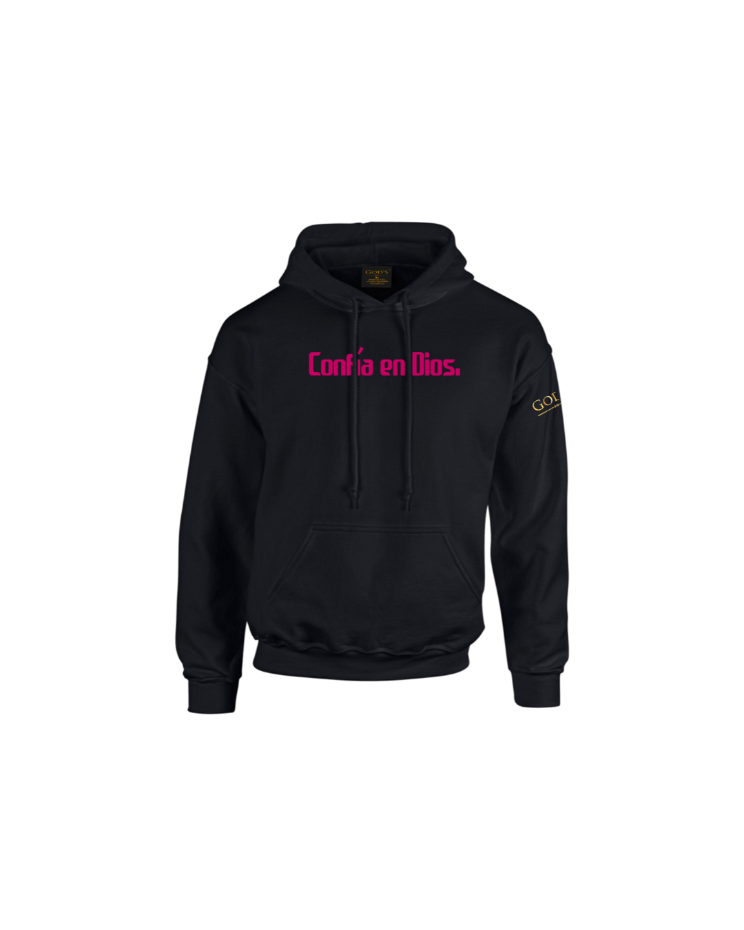 Trust God. Unisex Pullover Hoodie, Classic Font (Spanish Edition)