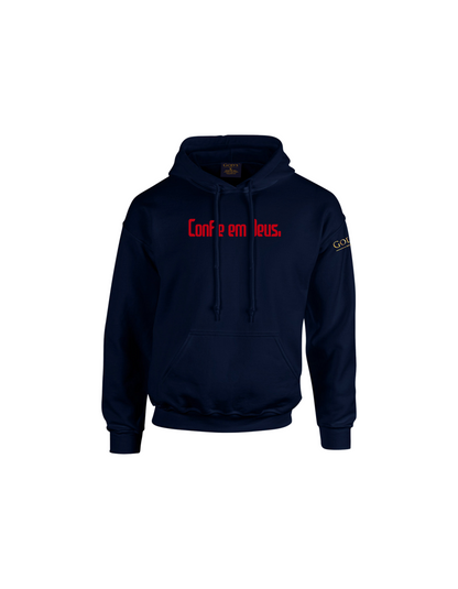 Trust God.  Unisex Hoodie, Classic Font (Portuguese Edition)