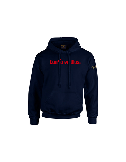 Trust God. Unisex Pullover Hoodie, Classic Font (Spanish Edition)
