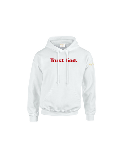 Trust God. Unisex Hoodie, Classic Font (English Edition)