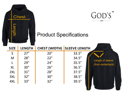 Trust God. Unisex Pullover Hoodie, Classic Font (Spanish Edition)