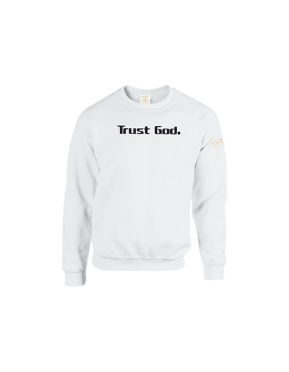 Trust God. Sweatshirt, Classic Font (English Edition)