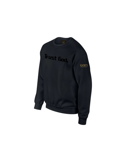 Trust God. Sweatshirt, Classic Font (English Edition)